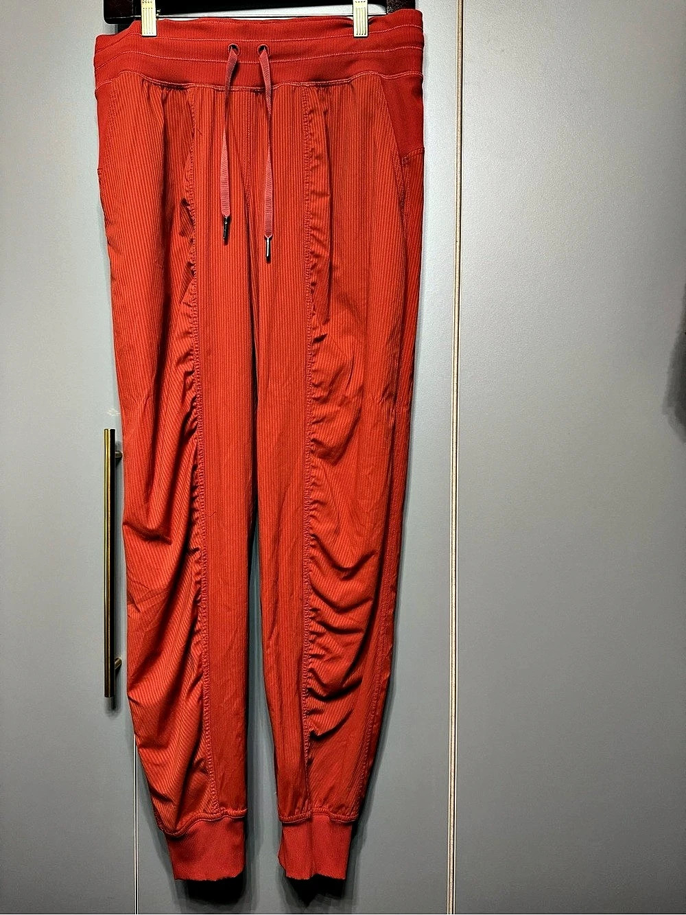 lululemon Align Ribbed-Waist Jogger Red Size 8